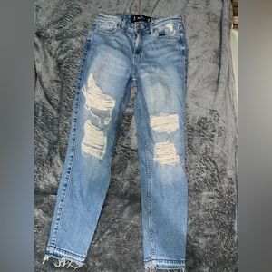 Hollister high rise super skinny jeans